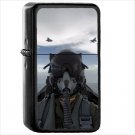 Soldier Oil Windproof Black Lighter Briquet Encendedor L187