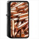 Weapons Bullet Oil Windproof Black Lighter Briquet Encendedor L1707