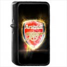 Sports Arsenal F.C. Soccer Club Oil Windproof Black Lighter Briquet Encendedor L1177