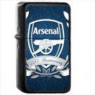 Sports Arsenal F.C. Soccer Club Oil Windproof Black Lighter Briquet Encendedor L1986
