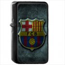 Sports FC Barcelona Soccer Club Oil Windproof Black Lighter Briquet Encendedor L1258