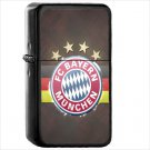 Sports FC Bayern Munich Soccer Club Oil Windproof Black Lighter Briquet Encendedor L2177