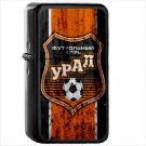 Sports FC Ural Yekaterinburg Soccer Club Oil Windproof Black Lighter Briquet Encendedor L3718