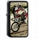 Sports Motocross Oil Windproof Black Lighter Briquet Encendedor L1067
