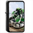 Sports Motocross Oil Windproof Black Lighter Briquet Encendedor L2836