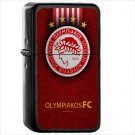 Sports Olympiacos F.C. Soccer Club Oil Windproof Black Lighter Briquet Encendedor L3536