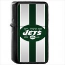 Sports New York Jets Football Oil Windproof Black Lighter Briquet Encendedor L1752