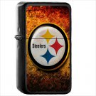 Sports Pittsburgh Steelers Football Oil Windproof Black Lighter Briquet Encendedor L1486