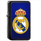 Sports Real Madrid C.F. Soccer Club Oil Windproof Black Lighter Briquet Encendedor L816