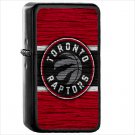 Sports Toronto Raptors Basketball Oil Windproof Black Lighter Briquet Encendedor L3714