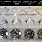 Forever Sparkling Moissanite 0.97 ct. G color, VVS 1,FREE GIFT 925 STERLING SILVER DIAMOND RING