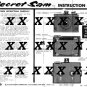 1965 SECRET SAM ATTACHE CASE SET INSTRUCTIONS BY TOPPER