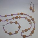 Earth Tone Nugget Necklace Set