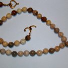 Carved Horse Jasper Necklace