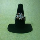 Ring Pearls and Crystal