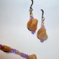 Earth Tone Nugget Necklace Set