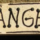 I Love Angels Wood Block Hand Painted