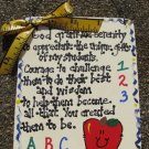 Teacher Gifts 5100GGMS God Grant me Serenity Teacher Prayer Wood Sign