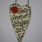 Teacher Gifts Worlds 3021 Greatest Attendance Clerk
