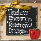 Teacher Gifts 2701 Teacher Supply Box for Pens, Ruler, Scissors, etc. Wood Box