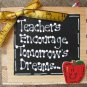 Teacher Gifts 2701 Teacher Supply Box for Pens, Ruler, Scissors, etc. Wood Box