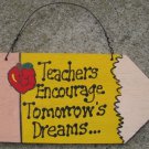 Teacher Gifts Wood 24 Pencil Teachers Encourage Tomorrow's Dreams