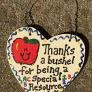 Teacher Gift 6022 Thanks a Bushel Special Resource Teacher