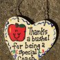 Teacher Gifts 6016 Thanks a Bushel Special Coach