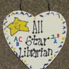 Teacher Gifts 5013 All Star Librarian Handmade