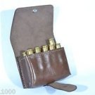 Leather cartridge 10 shells holder for 7.62 mm 308 Winchester , other RIFLE AMMO