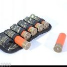 CAMO shotgun cartridge hold 6 shells 12 gauge hunting , For belt - mounting