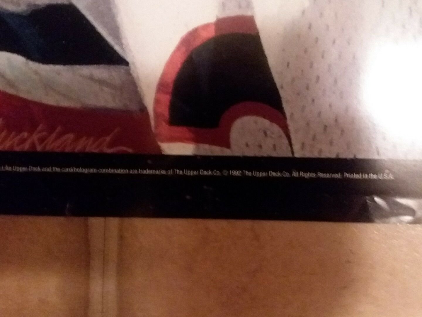 1992 Walter Payton Chicago Bears Poster 22X34 Upper Deck NFL Case Topper