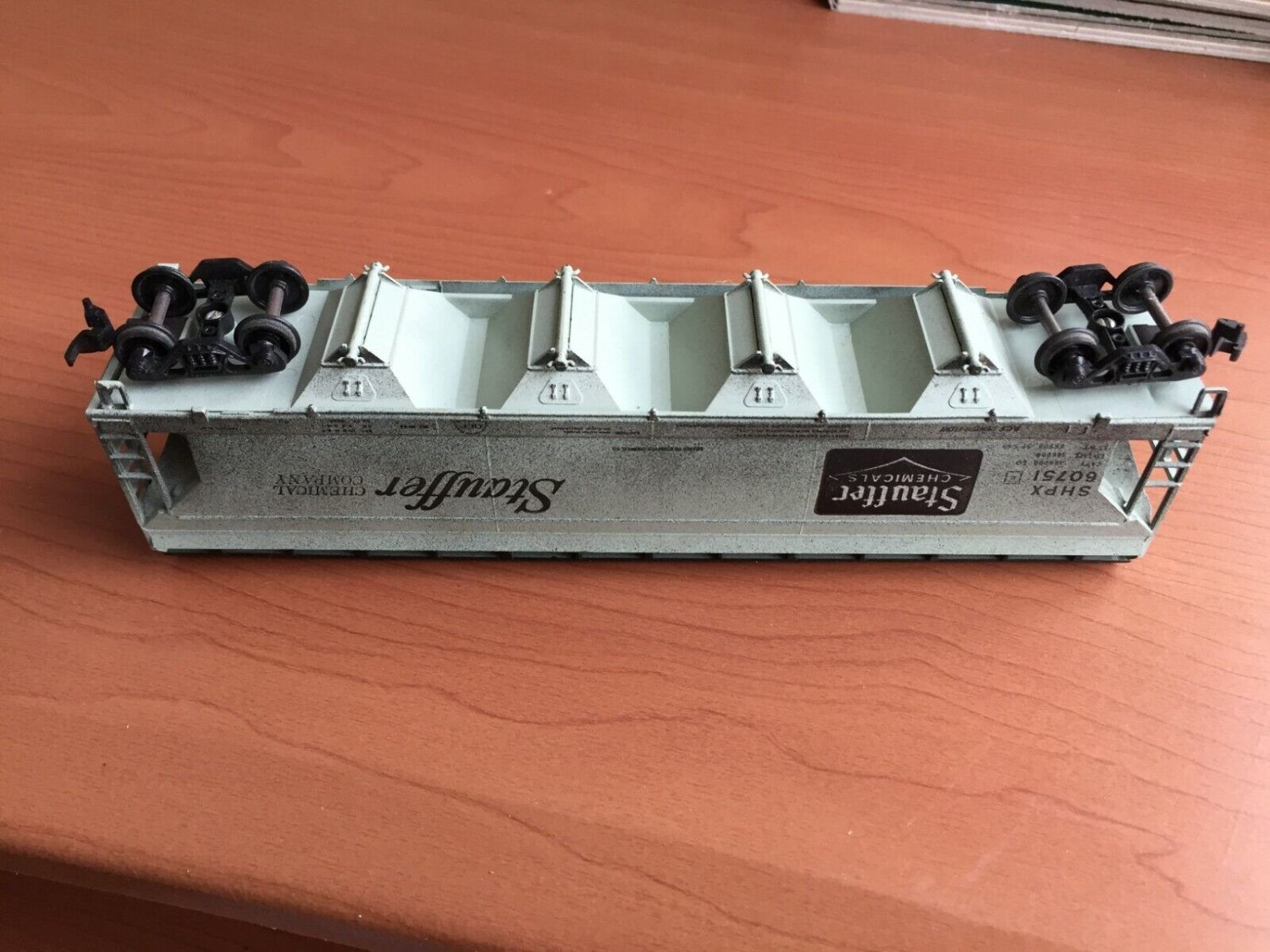 Collectible Vintage HO Train , Stauffer Chemicals Co. Box Car7 1/2"See