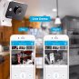Zmodo Wireless Mini 720p HD IP WiFi Network Home Security Camera Two-Way Audio