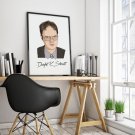 Dwight Schrute print art, The Office art print, The Office poster, The Office print, TV show poster