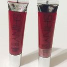 Victoria's Secret Shiny Kiss Flavored Lip Gloss - Cherry Bomb 0.46oz - LOT OF 2