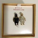 Macys Holiday Lane Penguin Broach/pin BNIB!!!