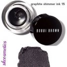 Bobbi Brown Long-Wear Gel Eye Liner Graphite Shimmer Ink 15 NWOB 100% Authentic