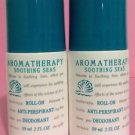 AVON Aromatherapy Soothing Seas Roll-on Anti-Perspirant Deodorant 2 Oz 2 Pcs