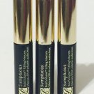 Estée Lauder Sumptuous Bold Volume Lifting Mascara 0.1 Oz Ea 01 Black - LOT OF 3