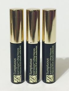 Est&Atilde;&copy;e Lauder Sumptuous Bold Volume Lifting Mascara 0.1 Oz Ea 01 Black - LOT OF 3