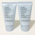 Estée Lauder Perfectly Clean Multi-Action Foam Cleanser/Mask 1 Fl Oz Ea LOT OF 2