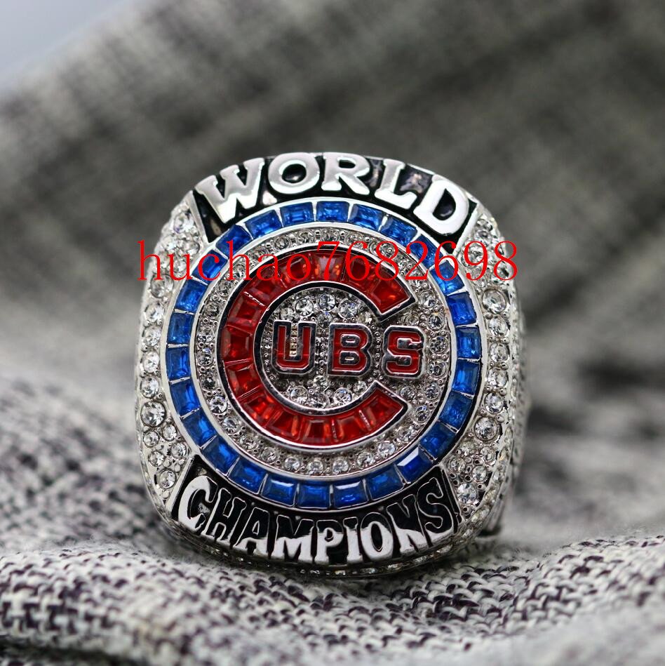 2016 Chicago Cubs World Series Championship Ring 12 Size For MVP ZOBRIST