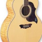 Washburn J28SDL Acoustic Natural w/Case FREE SHIP Quilted Maple Back/Sides www.tmscad.ecrater.com