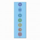 Connection Printed Yoga Mat Thick 5 mm 24 x 72 Pilates Decor Rug Gift Fitness Exercise Meditation