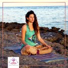 Cozy corner YogaMorganna Printed Mat Thick 5 mm 24 x 72 Pilates Home Decor Rug Exercise Meditation