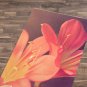 Cornel Flower Printed Yoga Mat Thick 5 mm 24 x 72 Pilates Pink Decor Rug Gift Exercise Meditations