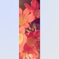 Cornel Flower Printed Yoga Mat Thick 5 mm 24 x 72 Pilates Pink Decor Rug Gift Exercise Meditations