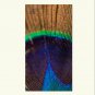 Peacock Printed Yoga Mat Thick 5 mm 24 x 72 Pilates Decor Rug Gift Fitness and Exercise Meditation