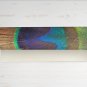 Peacock Printed Yoga Mat Thick 5 mm 24 x 72 Pilates Decor Rug Gift Fitness and Exercise Meditation